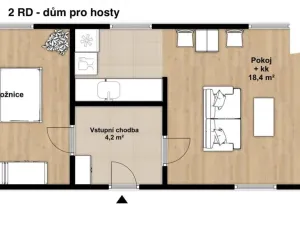 Prodej rodinného domu, Žákava, 200 m2