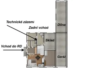 Prodej rodinného domu, Plzeň, Sporná, 260 m2