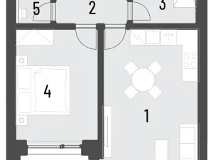 Prodej bytu 2+kk, Brandýs nad Labem-Stará Boleslav, Dřevčická, 45 m2