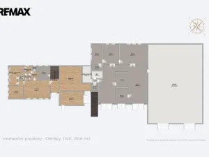 Prodej výrobních prostor, Okříšky, Za tratí, 2224 m2