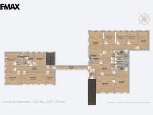 Prodej komerčního pozemku, Okříšky, Za tratí, 34555 m2