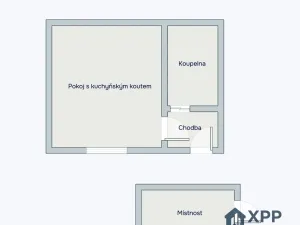 Pronájem bytu 1+kk, Chlum u Třeboně, 22 m2