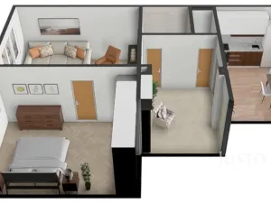 Prodej bytu 2+1, Písek - Budějovické Předměstí, Šafaříkova, 52 m2