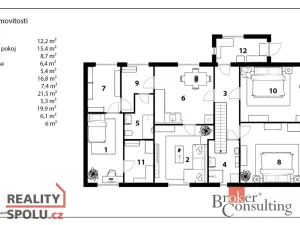 Prodej rodinného domu, Pardubice - Ohrazenice, Seifertova, 195 m2