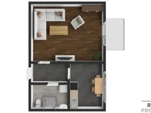 Prodej bytu 1+1, Břeclav - Charvátská Nová Ves, Na Valtické, 41 m2