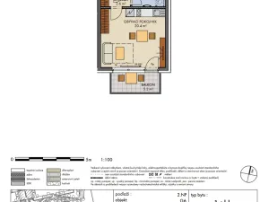 Prodej bytu 1+kk, Praha, Honzíkova, 30 m2
