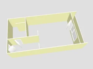 Pronájem bytu 1+kk, Klášterec nad Ohří, Budovatelská, 25 m2