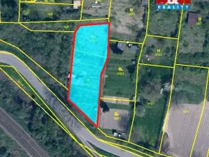 Prodej zahrady, Hoštka, 1330 m2