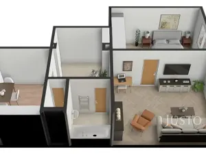 Prodej bytu 2+1, Písek, Šafaříkova, 52 m2