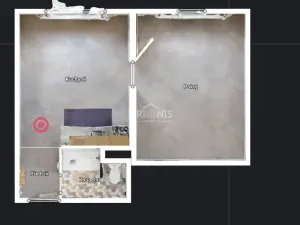 Pronájem bytu 1+1, Jirkov, K. Marxe, 33 m2