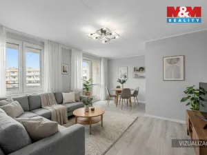 Prodej bytu 3+1, Kladno - Kročehlavy, Benešovská, 66 m2