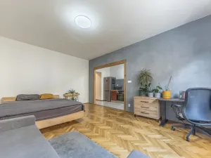 Prodej bytu 1+1, Praha - Podolí, Nedvědovo náměstí, 37 m2