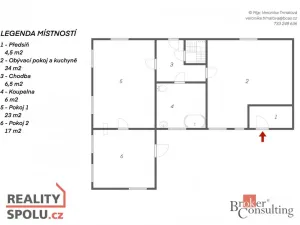 Prodej rodinného domu, 91 m2
