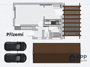 Prodej rodinného domu, Sezimovo Ústí, Wolkerova, 56 m2