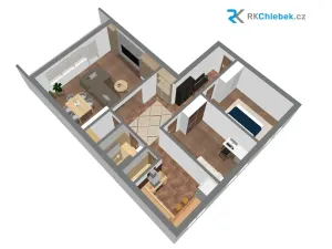 Prodej bytu 3+1, Ostrava, Jugoslávská, 80 m2