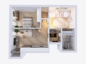 Prodej bytu 3+kk, Šternberk, 66 m2