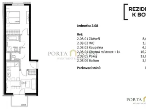 Prodej bytu 2+kk, Praha - Vršovice, K Botiči, 47 m2