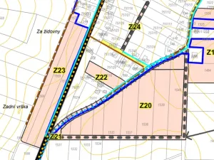 Prodej pozemku pro bydlení, Myslkovice, 1000 m2