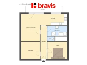 Pronájem bytu 3+1, Říčky, 90 m2