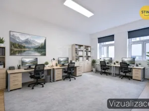 Pronájem kanceláře, Zlín, třída Tomáše Bati, 108 m2