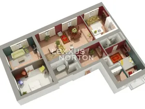 Pronájem bytu 4+kk, Praha - Nové Město, Rašínovo nábřeží, 187 m2