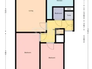 Prodej bytu 3+1, Moravský Krumlov, K. H. Máchy, 72 m2