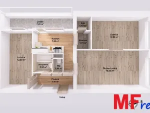 Prodej bytu 3+1, Náchod - Staré Město nad Metují, Pražská, 71 m2