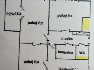 Pronájem bytu 4+1, Praha - Záběhlice, Střimelická, 86 m2
