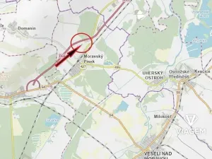 Prodej zahrady, Moravský Písek, 699 m2