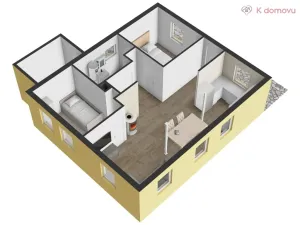 Prodej chalupy, Javorník, 60 m2