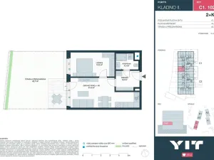 Prodej bytu 2+kk, Kladno, Ke stadionu, 45 m2