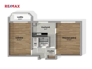 Prodej bytu 2+1, Ostrava, Sokolovská, 56 m2