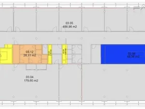 Pronájem kanceláře, Praha - Karlín, Křižíkova, 488 m2