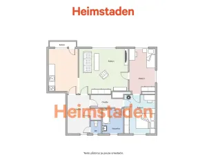 Pronájem bytu 3+1, Karviná - Nové Město, U Bažantnice, 71 m2