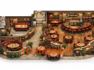 Pronájem kanceláře, Havířov - Město, nám. Republiky, 376 m2