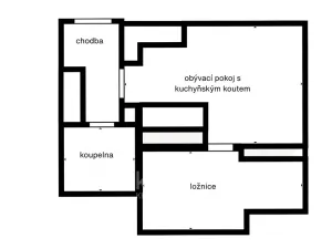 Pronájem bytu 2+kk, Praha - Dejvice, Studentská, 38 m2