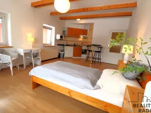 Pronájem bytu 1+kk, Brno, Pražská, 33 m2