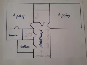 Pronájem bytu 2+kk, Praha - Holešovice, 48 m2