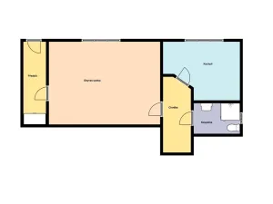 Pronájem bytu 1+1, Mladá Boleslav - Mladá Boleslav II, Olbrachtova, 51 m2