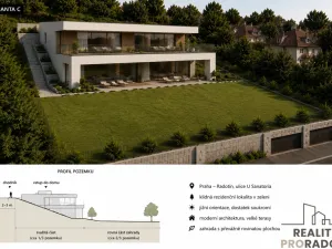 Prodej pozemku pro bydlení, Praha - Radotín, 737 m2
