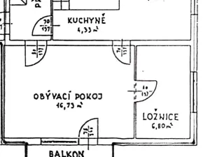 Prodej bytu 2+1, Nejdek, Okružní, 46 m2