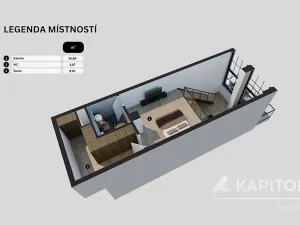 Prodej bytu 2+kk, Praha - Vysočany, Kolbenova, 77 m2