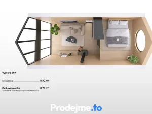 Prodej chaty, Dobšice, 34 m2