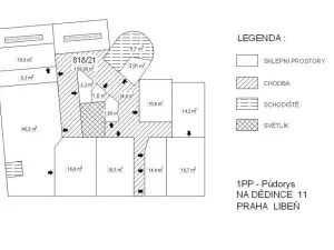 Pronájem obchodního prostoru, Praha - Libeň, Na Dědince, 158 m2