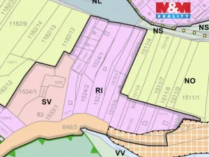 Prodej zahrady, Želešice, 1635 m2