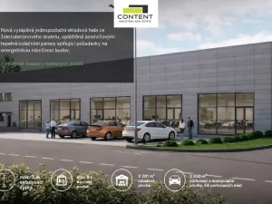 Pronájem výrobních prostor, Zlín, Rybníky V, 2200 m2
