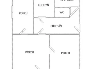 Pronájem bytu 3+1, Frenštát pod Radhoštěm, Školská čtvrť, 73 m2
