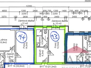 Prodej bytu 1+kk, Dlouhá Ves, 21 m2