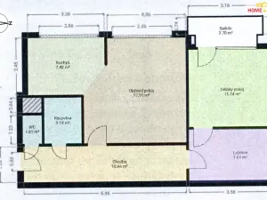 Prodej bytu 2+1, Kolín - Kolín III, Bezručova, 63 m2