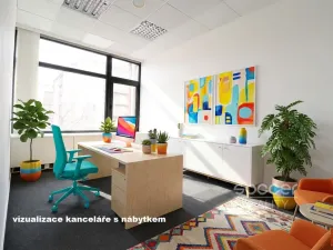 Pronájem kanceláře, Praha - Libeň, Sokolovská, 17 m2